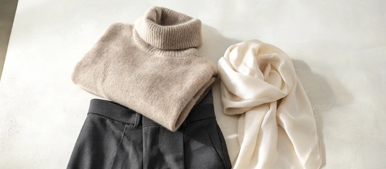 Which aesthetic relies on a neutral color palette, clean tailoring, and a total absence of loud logos?