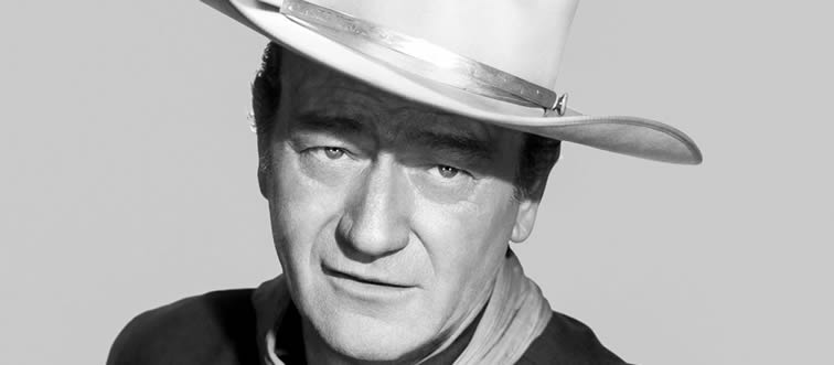 Consider the ultimate rugged silhouette: a screen giant who made his signature mark across 142 feature films. Who is this icon?