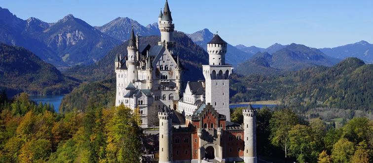 The dreamy towers of Neuschwanstein Castle look lifted straight from a fairytale canvas—which country claims this stunning architectural icon?