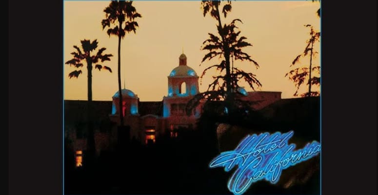 This hauntingly stylish 1970s anthem takes us to a dark, luxurious desert retreat. Which band checks us into 'Hotel California'?