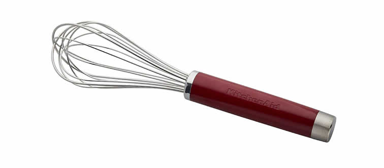 Identify this classic, wire-looped essential designed to introduce air into your culinary blends.