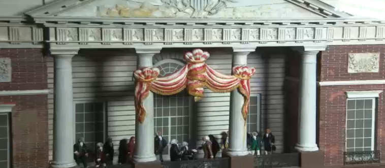 Let's trace the original seat of power: which city set the style as the very first capital of the United States under the Constitution?