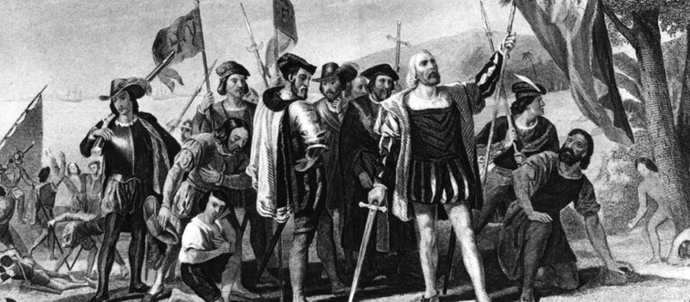 Let's begin with a legendary voyage: select the year Christopher Columbus made his landmark crossing to the Americas.